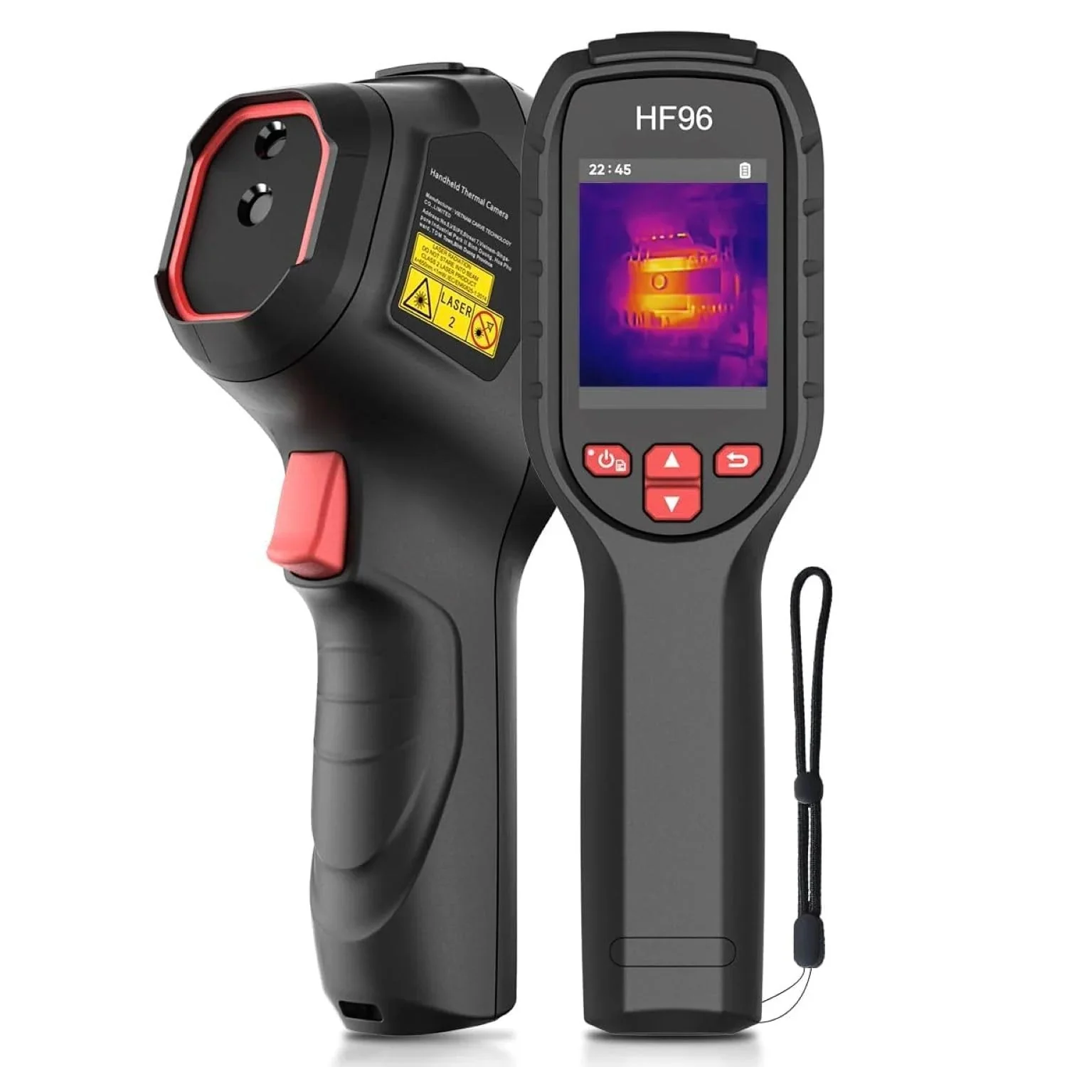 Thermal Camera, Super Resolution 240 x 240, Thermal Imaging Camera with Laser Pointer, 96 x 96 IR Resolution, 25 HZ Infrared Camera,-4°F to 1022°F, 50°FOV, 8h Battery Life Thermal Imager - Image 10