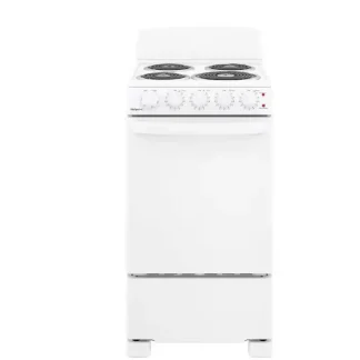 Hotpoint 20-Inch 4-Burner Freestanding Electric Range - White