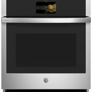 GE APPLIANCES Single Wall Electric Oven, Black Stainless Steel - PKS7000SNSS