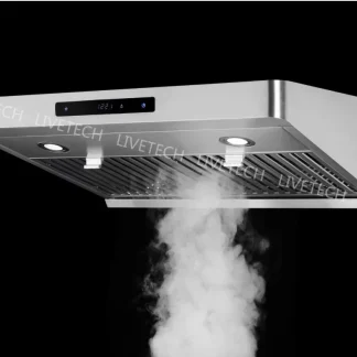 LiveTech Stainless Steel 30in Under Cabinet Range Hood 800 CFM