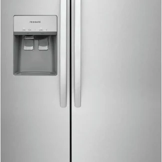 Frigidaire Side-by-Side Refrigerator, 36 inch Wide, 22.30 Cu. Ft., Stainless Steel - Frsc2333a