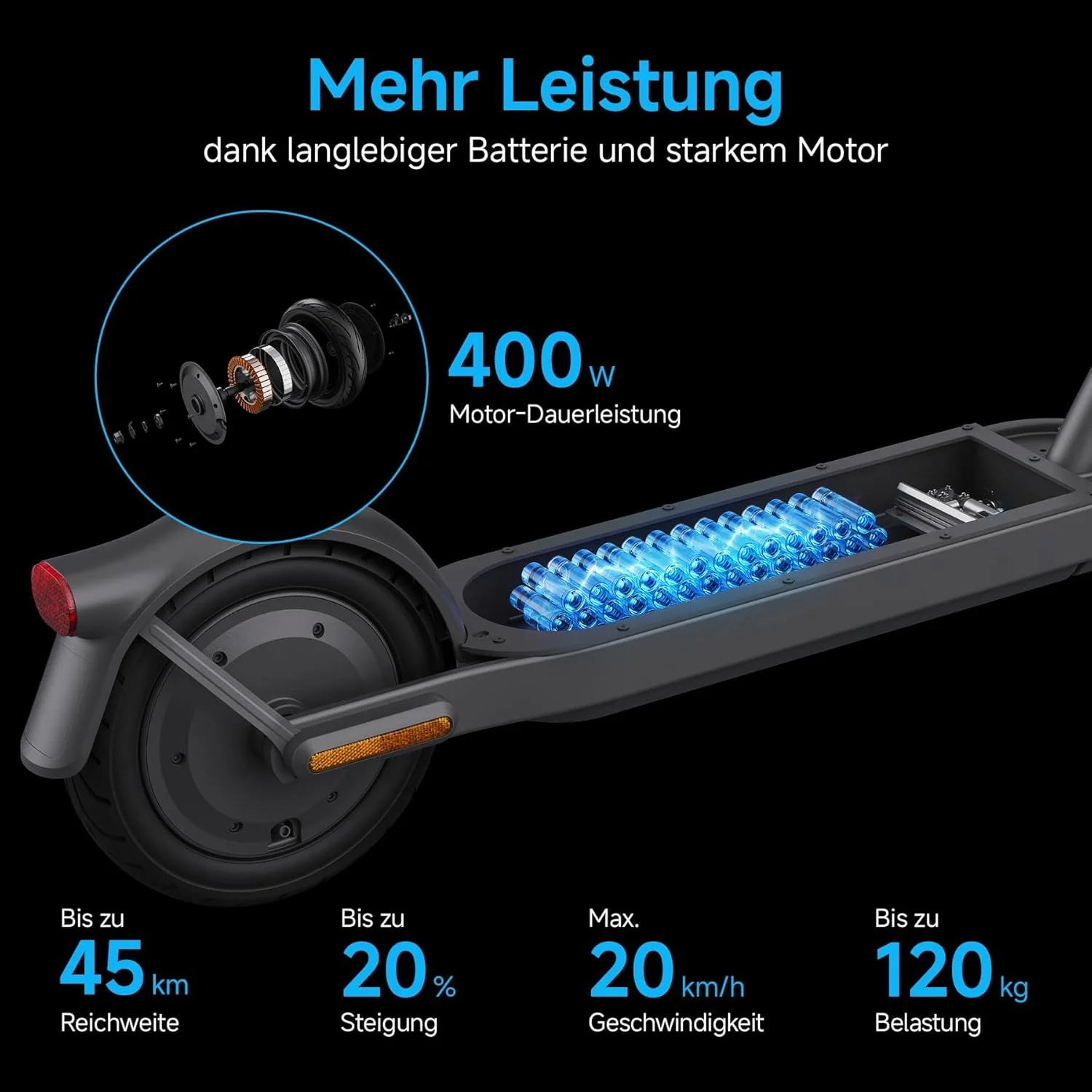 Xiaomi E-Scooter with German Road Legal (Max 20 km/h, Up to 70 km Range & 25 Percent Incline, Pneumatic Tyres, Dual Brakes, Display, Aluminium Body, App) - Image 54