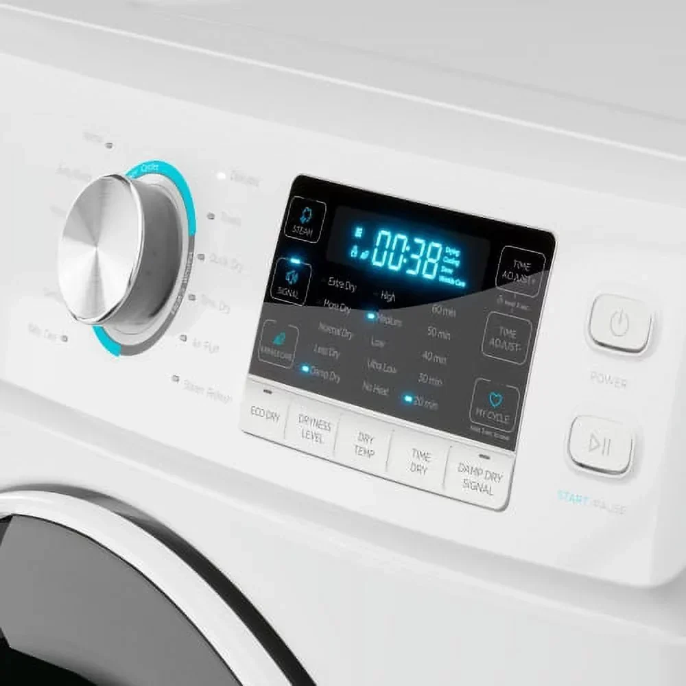 KoolMore Front Load Electric Dryer, 8 Cu. Ft., White, 240V - Image 7