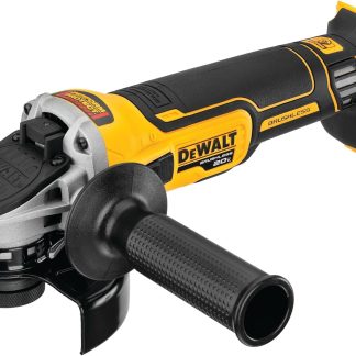 20V * XR Angle Grinder, equipped with spring braking device and sliding , 4-1/2 inches, just the tool