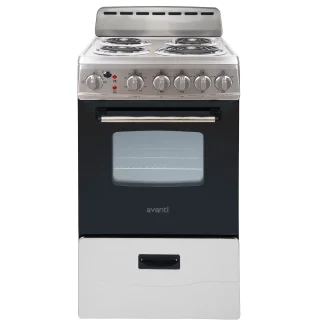 Avanti 20 Inch Freestanding Electric Range Oven, 2.1 Cu. Ft., Stainless Steel - ERU200P3S