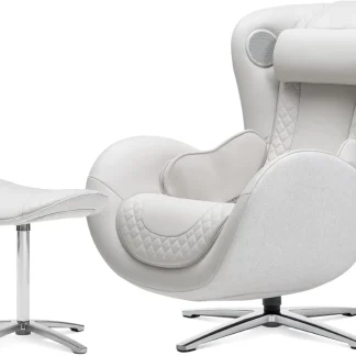 Nouhaus Classic Massage Chair With Ottoman, Bluetooth Speakers - N-0003