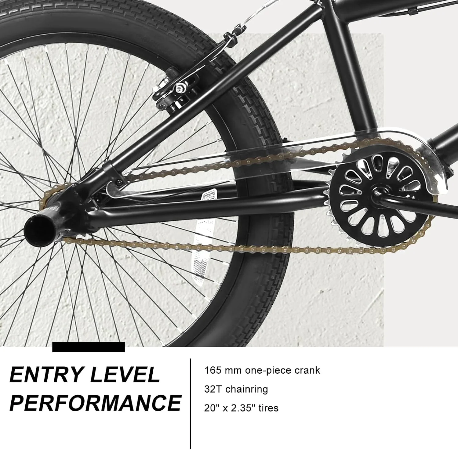 WEIZE Freestyle BMX Bicycle 20 Inch Stunt Bike for Kids and Adults Men and Women High Strength Steel Frame 360 Degree Rotor Freestyle - Image 15