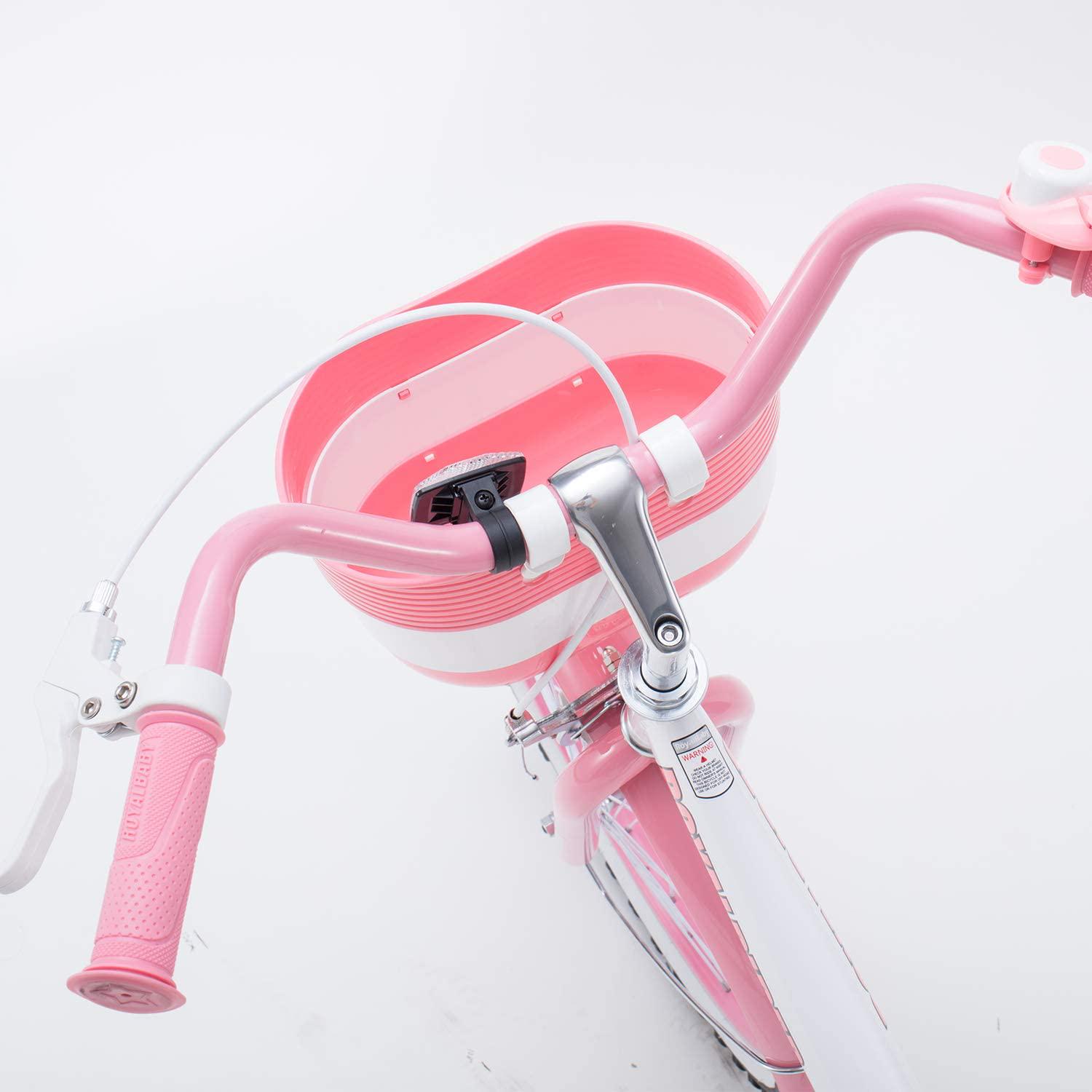 Royalbaby Jenny Princess 20 inch Girl-s Bicycle. White & Pink - Image 5