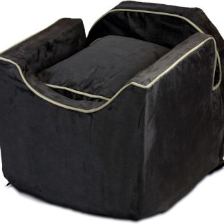 Dog Booster Car Seat For Small Dogs 5-15 lbs, 17H x 15W x 19L in - Lookout I