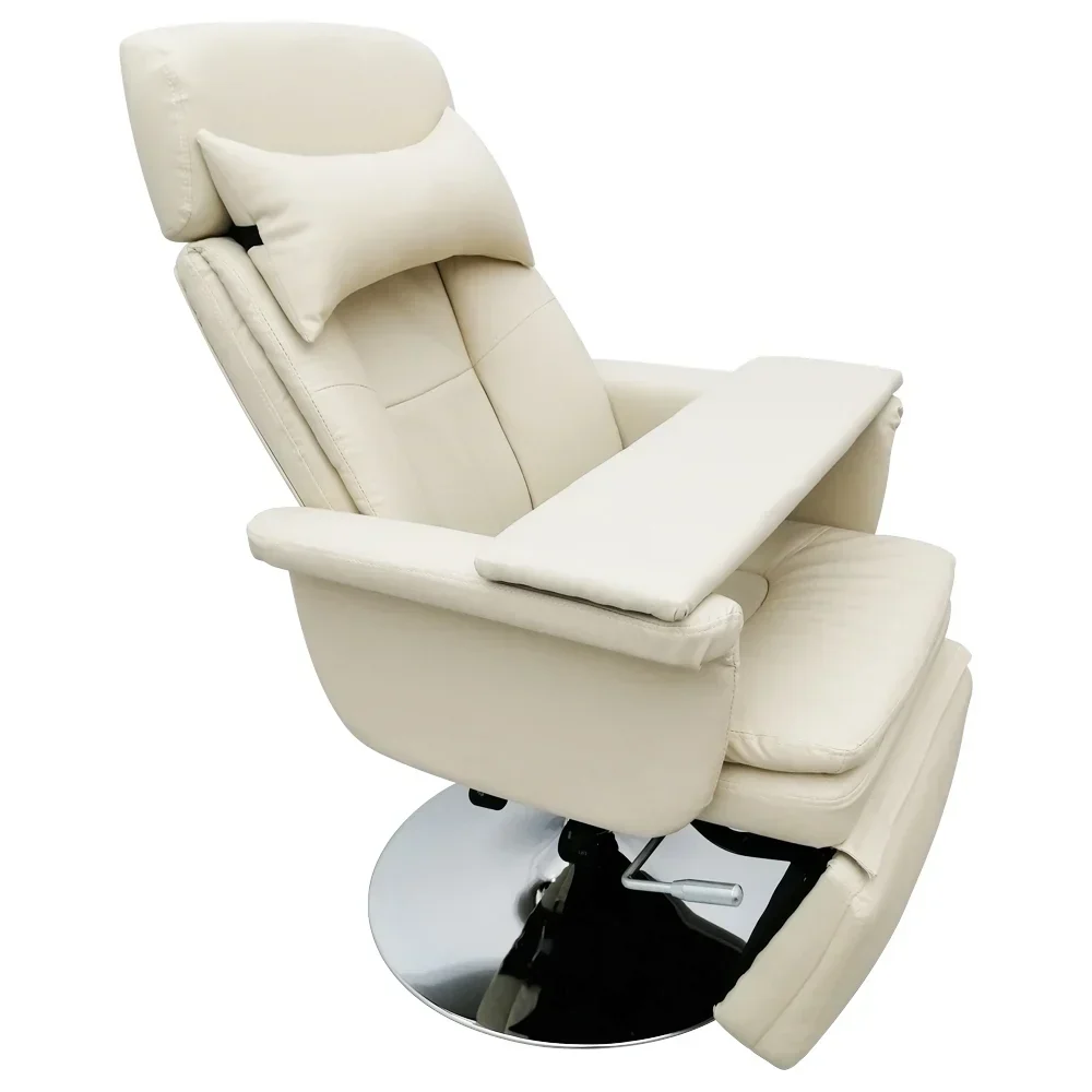 INTBUYING Facial Beauty Spa Salon Chair, White, Pneumatic 440LB Capacity, 360 Degree Rotation - TT-300100 - Image 3