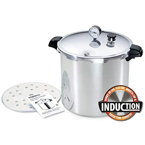 Presto Pressure Canner, 23-Quart, Induction-Compatible, Silver Aluminum - 01784 - Image 6