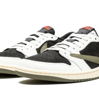 AIR JORDAN 1 Low OG Women's Sneakers - Travis Scott Olive