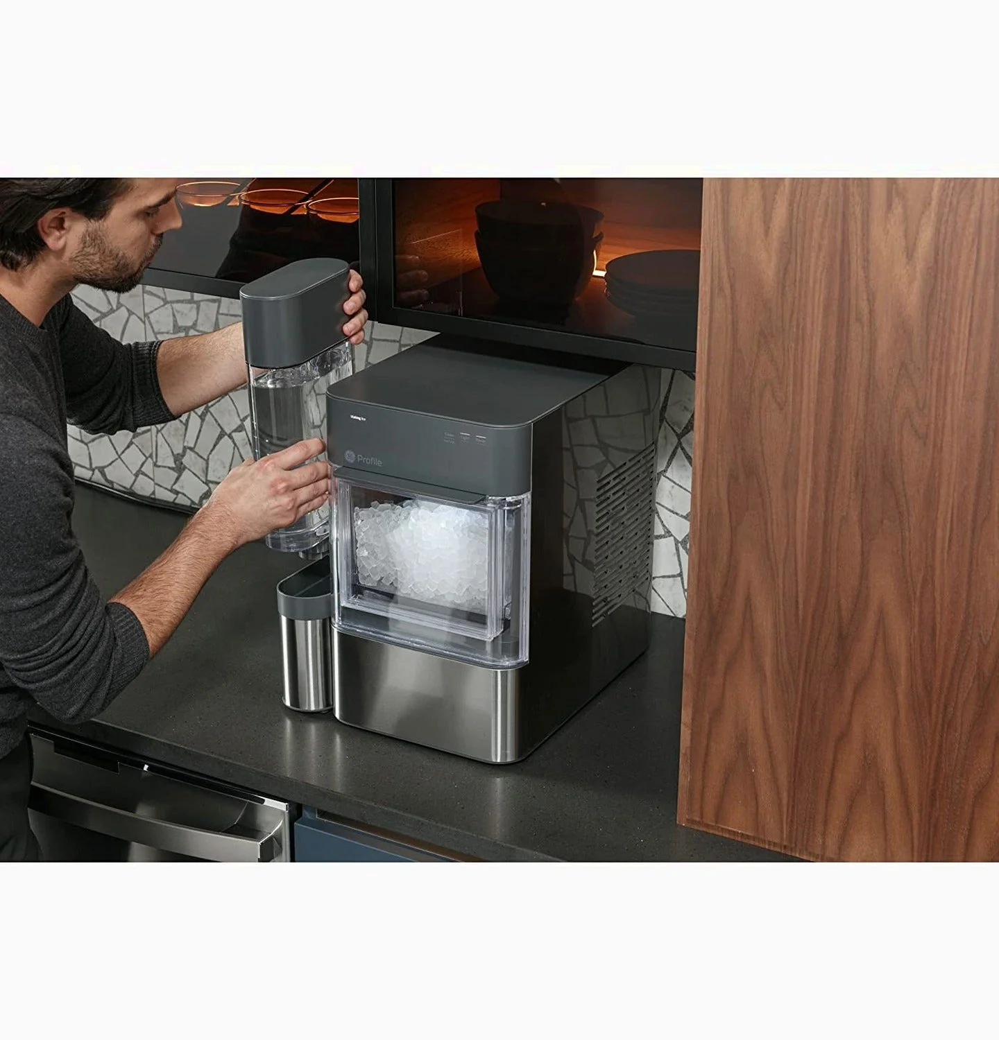 GE Profile Opal 2.0 Countertop Nugget Ice Maker With WiFi - XPIO23BCBT - Image 20