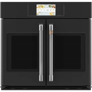 Cafe 30 Inch Matte Black Single Convection Smart Electric Wall Oven - CTS90FP3ND1