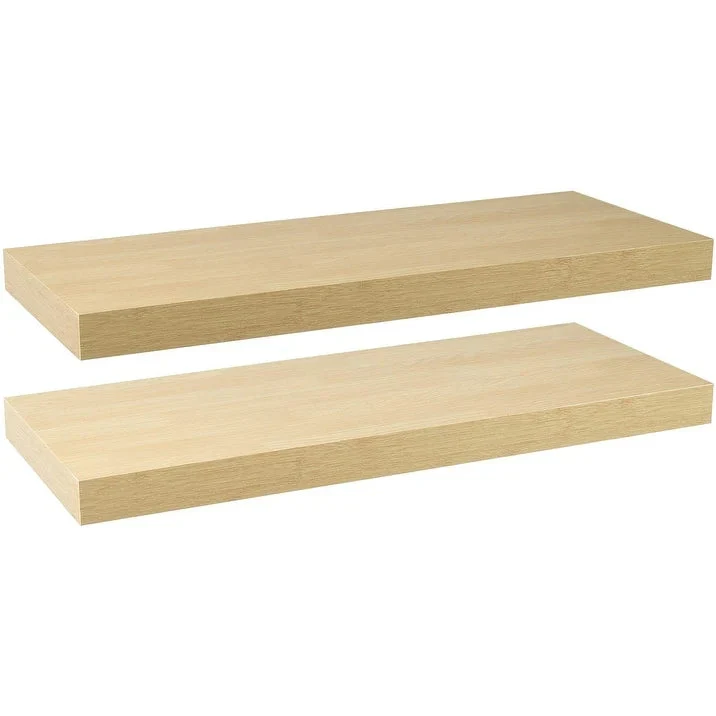 24 Inch Extra Long Floating Wall Shelf Set, 2 Count - Image 13