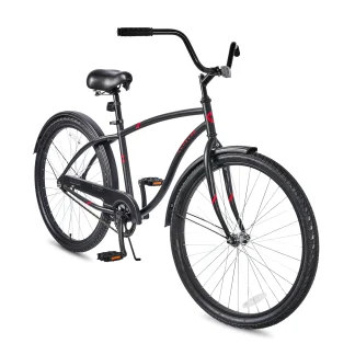 Pacifica Cruiser Bicycle, Adult, Unisex, Matte Black