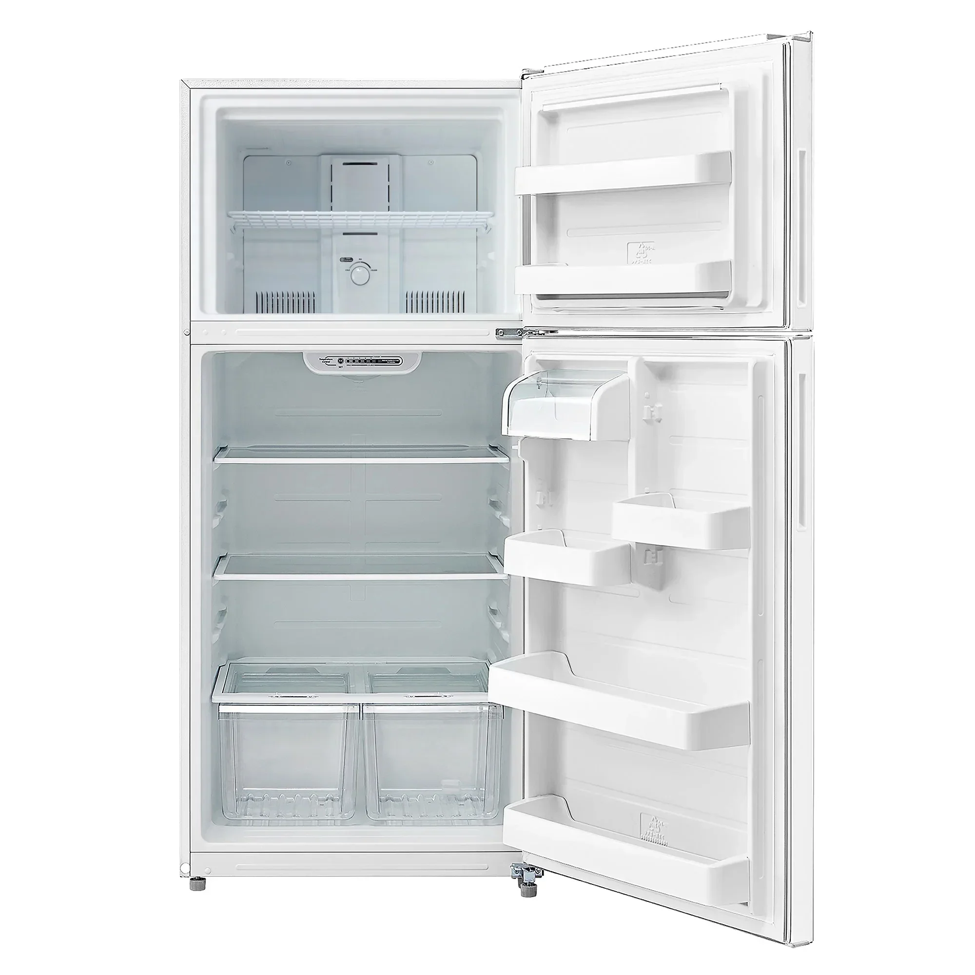 Element 18.0 Cu. Ft. Top Freezer Refrigerator - White - ERT18CSCW - Image 3