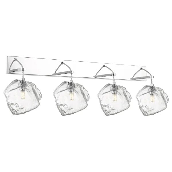 Access 4 Light Wall Vanity Light, Mirrored - 63131LED'sP-MSS/CLR
