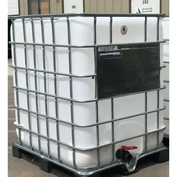 Schutz 330-Gallon Food-Grade IBC Tank - NSF-Certified For Drinking Water And Rainwater Harvesting